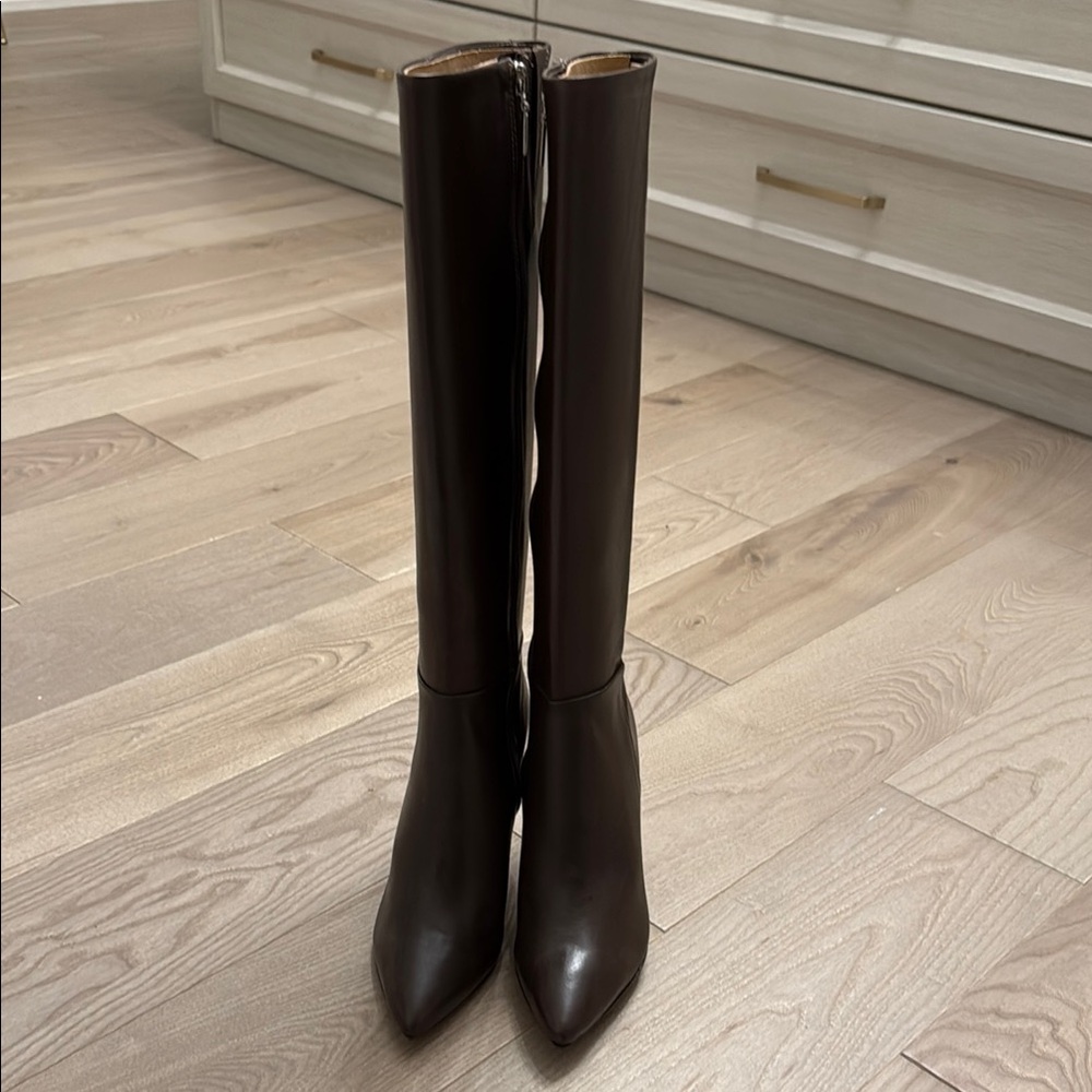 SCHUTZ Brown Heeled Boots